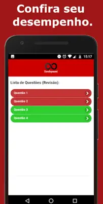 Simulado Matemática android App screenshot 4